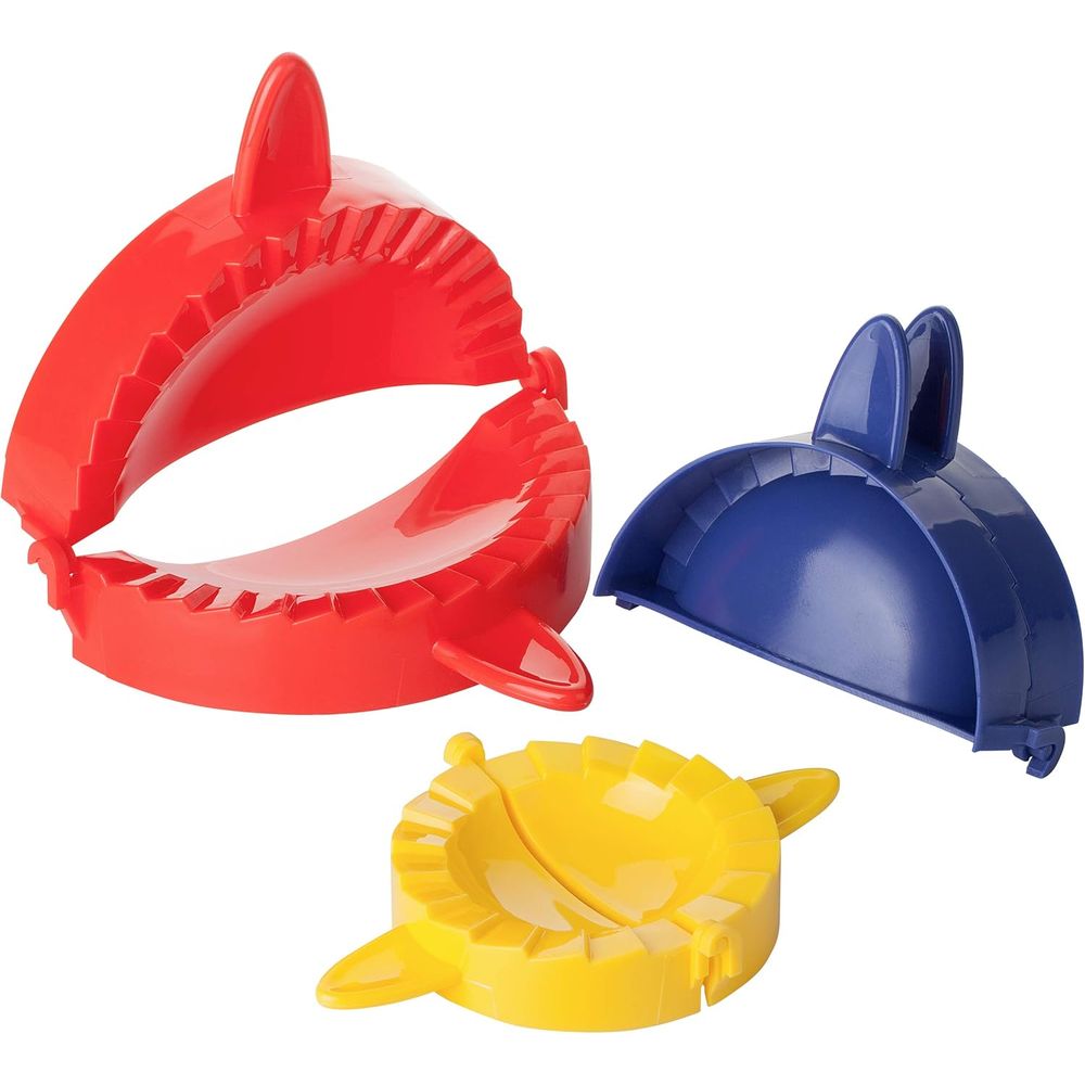 Dumpling Press Set - Juego de 3 prensas para masa: