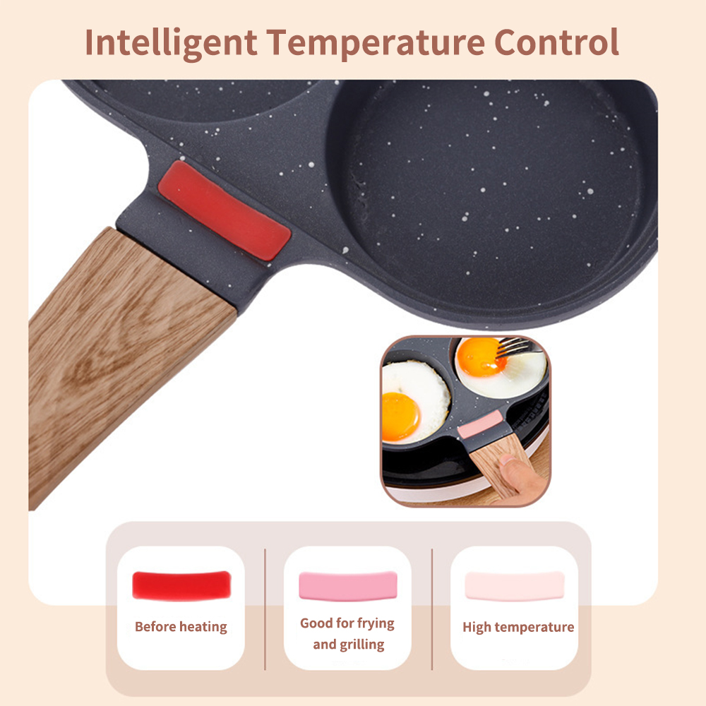 Sartén antiadherente para 4 hu - Egg Waffle Pan reseña y precio