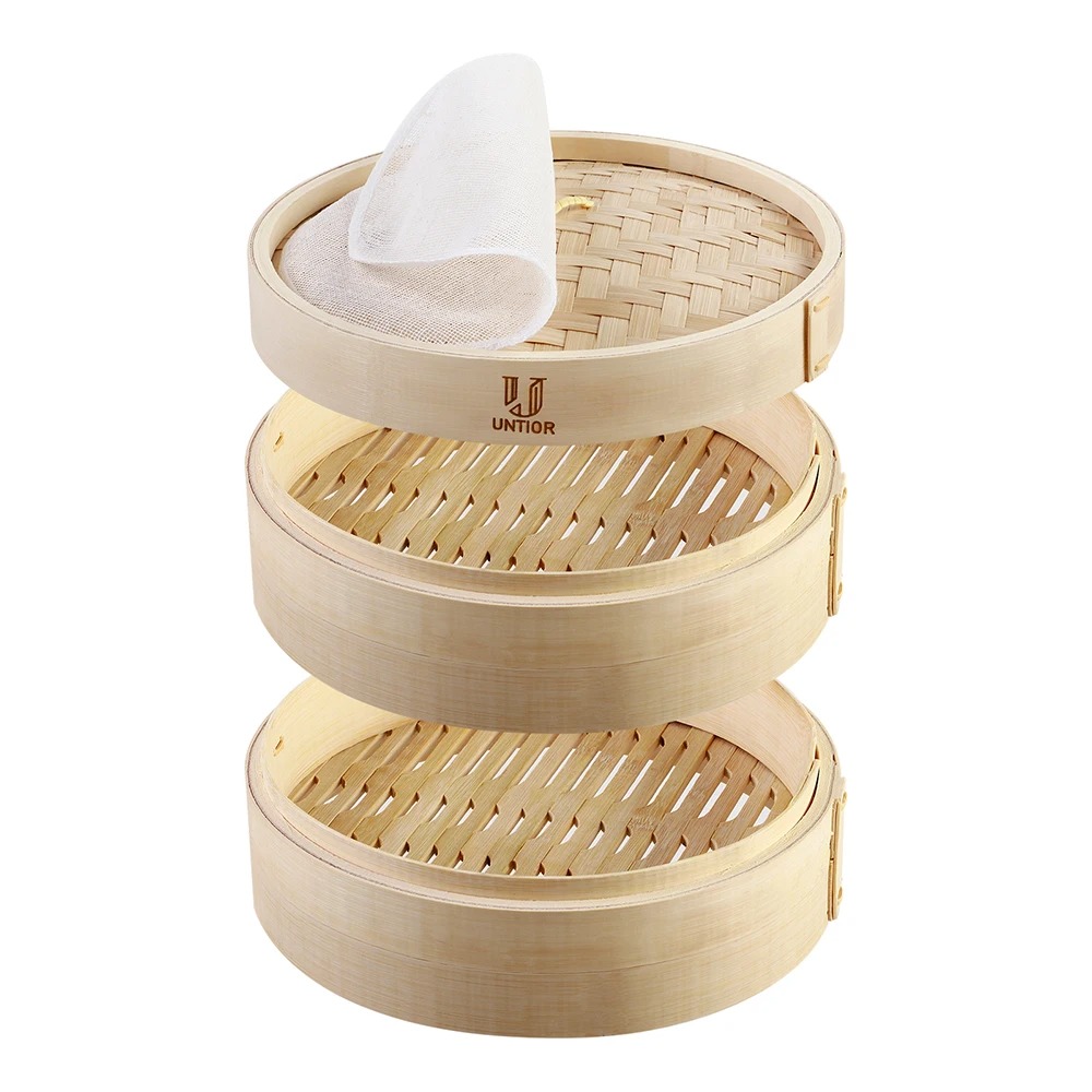 Cesta de vapor de bambú con ta - Bao Steamer Bamboo reseña y precio