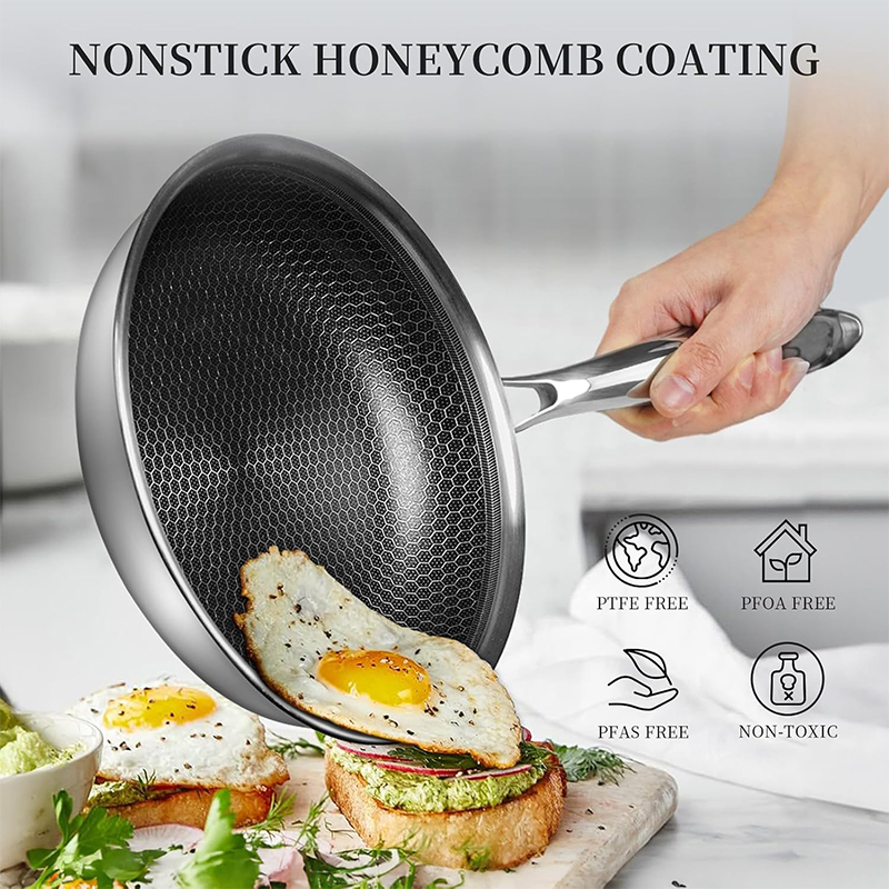 Sartén de acero inoxidable con - Egg Waffle Pan reseña y precio