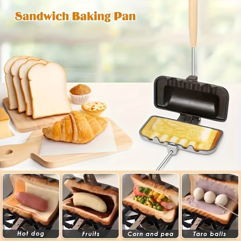 Sartén antiadherente de doble  - Hot Dog Press reseña y precio