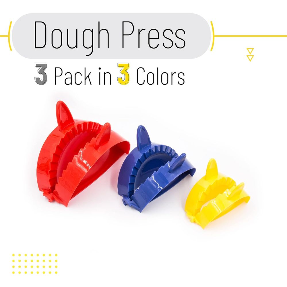 Juego de 3 prensas para masa:  - Dumpling Press Set reseña y precio