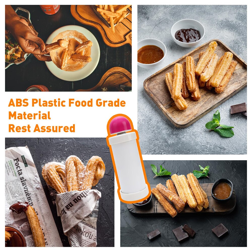 Kit de plástico para hacer Chu - Churros Maker Gun reseña y precio