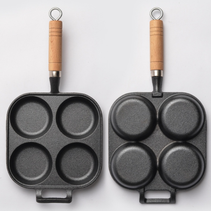 JUSTINLAU Sartén de hierro fun - Egg Waffle Pan reseña y precio