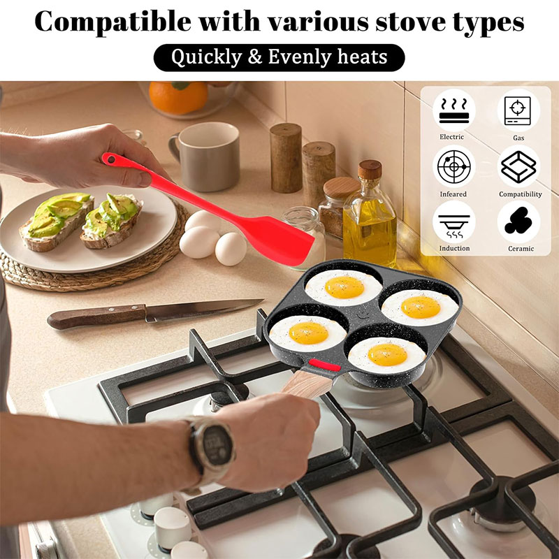 Sartén para huevos profunda co - Egg Waffle Pan reseña y precio
