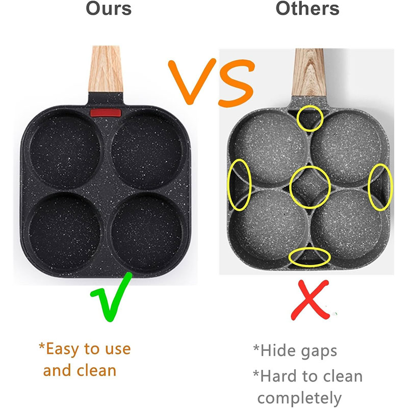 Sartén para huevos profunda co - Egg Waffle Pan reseña y precio